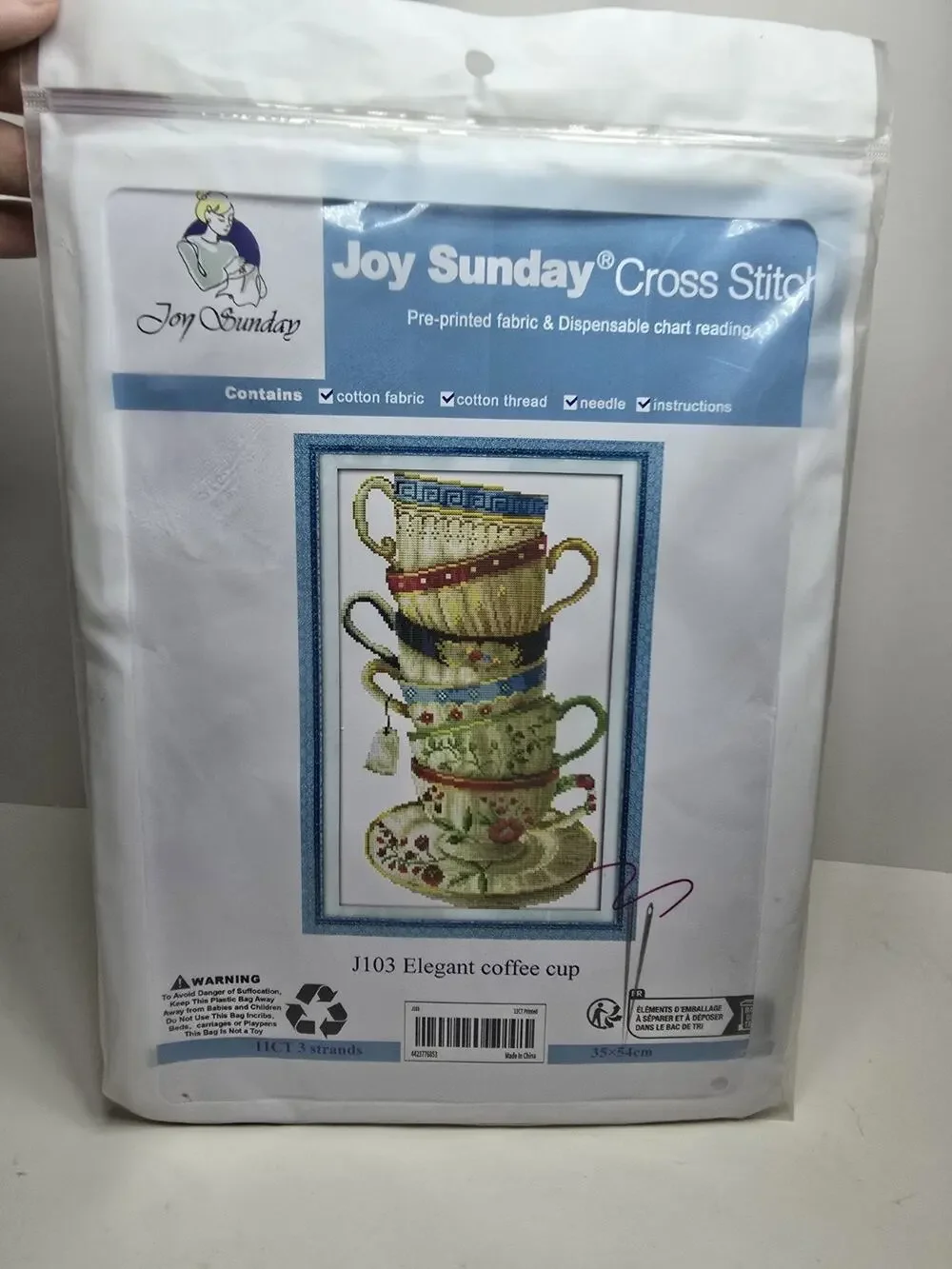 Cross stitch kit, Joy Sunday, 